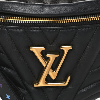 Louis Vuitton Calfskin Quilted New Wave Bumbag Black 7 of 9