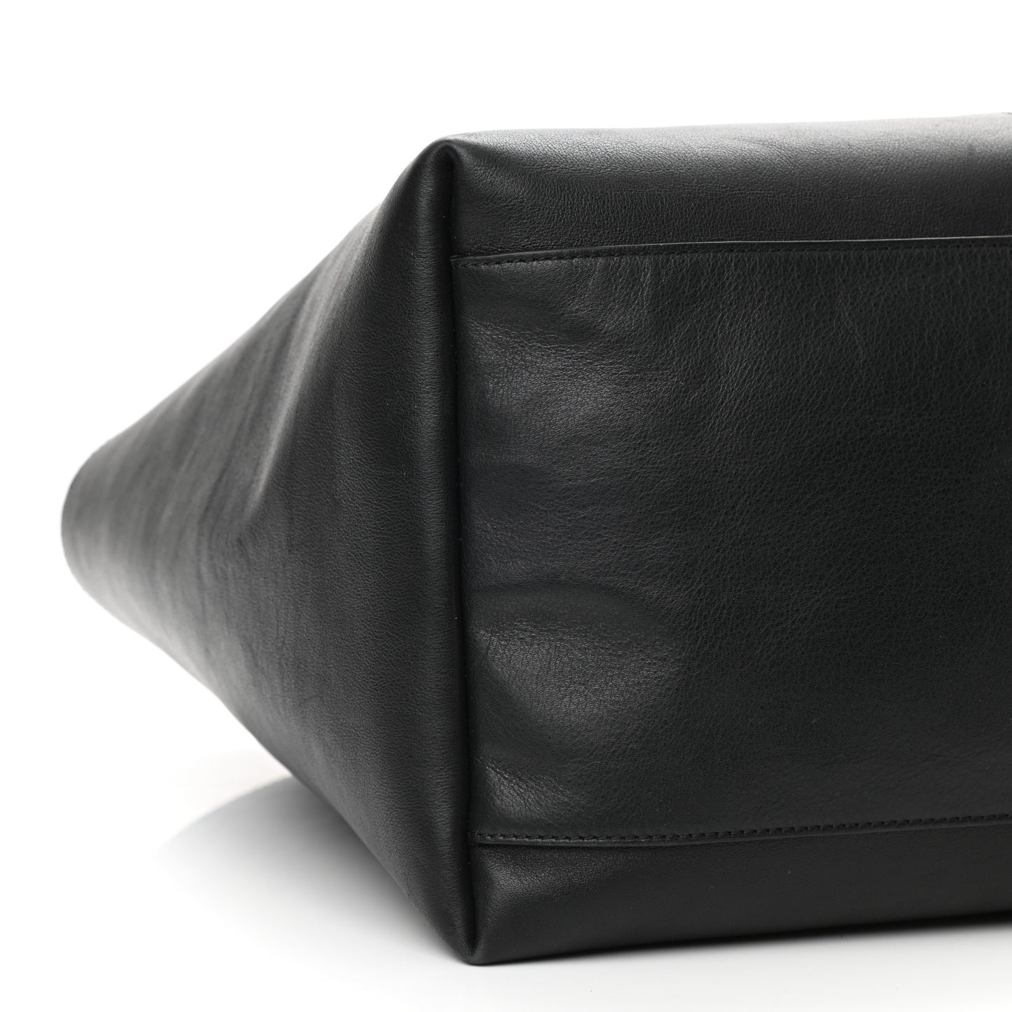 Calfskin Palazzo Tote Black