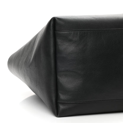 Versace Calfskin Palazzo Tote Black 8 of 10