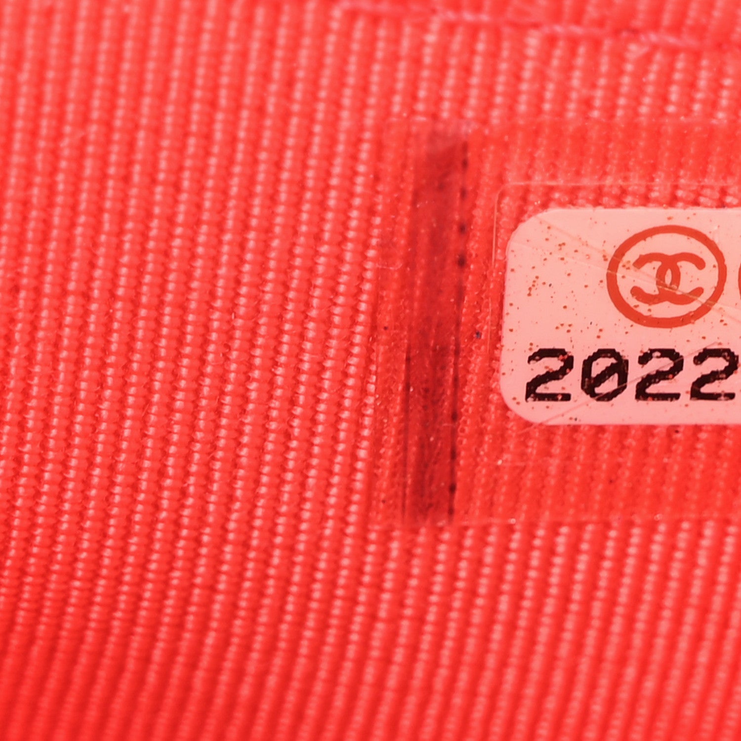 Chanel Velvet Quilted Wallet On Chain WOC Coral 8 of 11