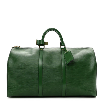 Louis Vuitton Epi Keepall 50 Borneo 1 of 13