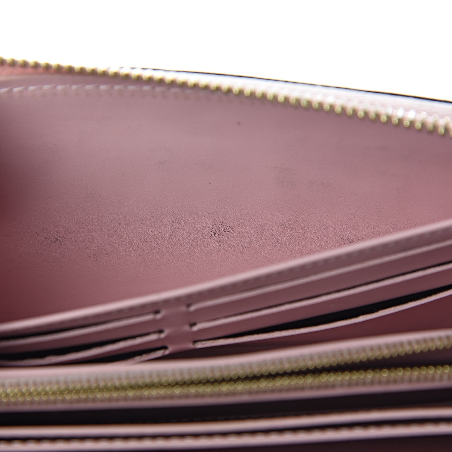 Louis Vuitton Vernis Zippy Wallet Rose Ballerine 9 of 12