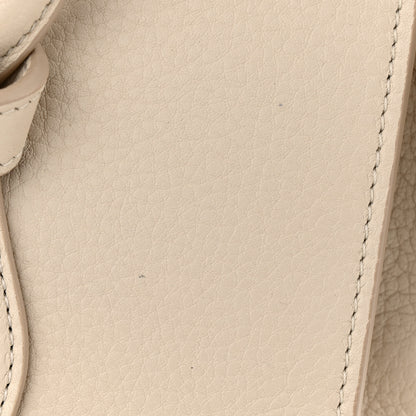 Celine Crisped Calfskin Mini Tie Knot Tote Chalk 11 of 11
