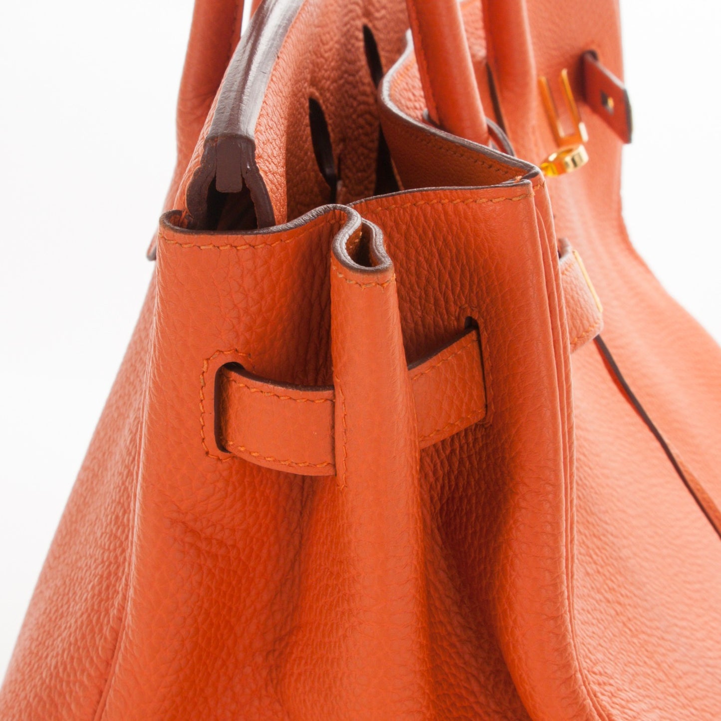 Togo Birkin 35 Orange