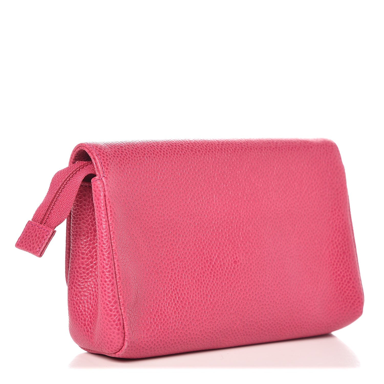Chanel Caviar Timeless CC Cosmetic Pouch Pink 3 of 8