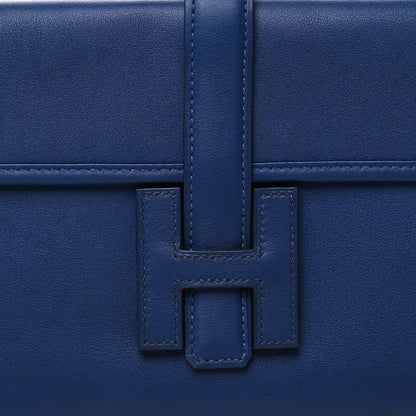 Hermes Swift Jige Elan 29 Clutch Bleu Saphir 7 of 11