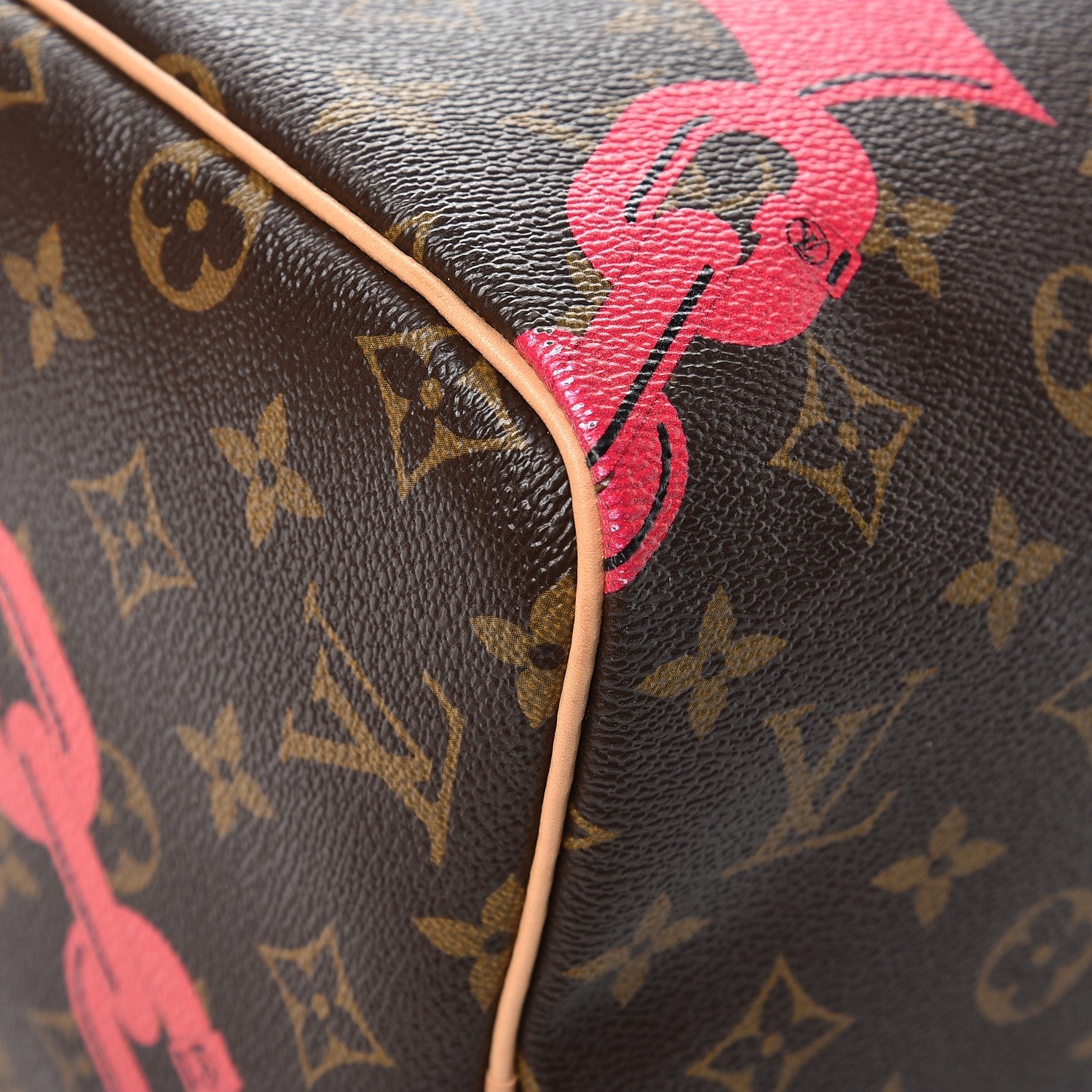 Louis Vuitton Monogram Bay Speedy 30 Rose Ballerine Poppy 8 of 9