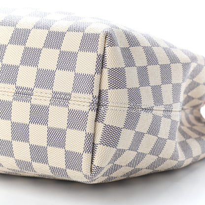 Louis Vuitton Damier Azur Graceful PM Rose Ballerine 10 of 10