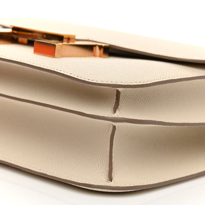 Hermes Epsom Constance 24 Craie 9 of 11