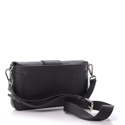 Fendi Cuoio Romano Selleria Belt Baguette Bag Black 3 of 10