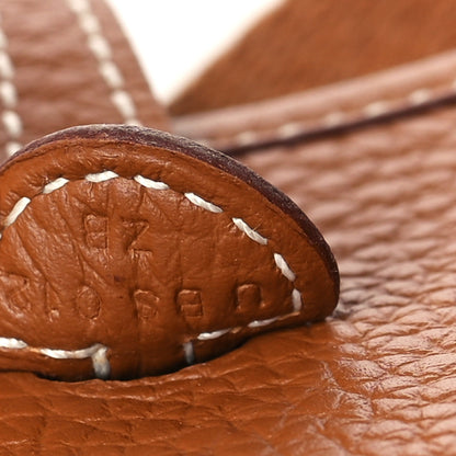 Hermes Taurillon Clemence Evelyne TPM Gold 7 of 10