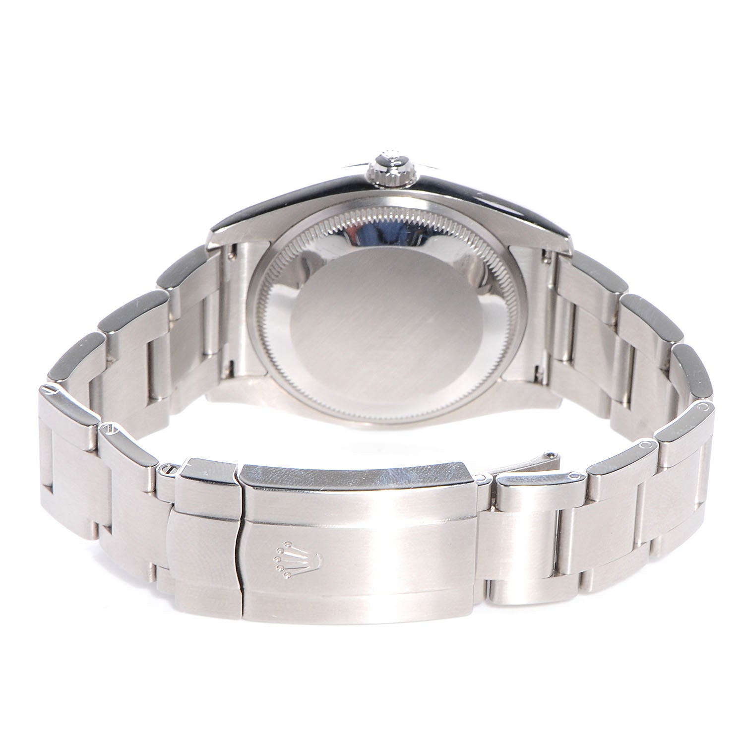 Rolex Stainless Steel 34mm Air King Watch White Roman 114200 6 of 8
