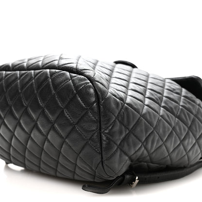 Chanel Lambskin Quilted Large Urban Spirit Backpack Black 8 of 8