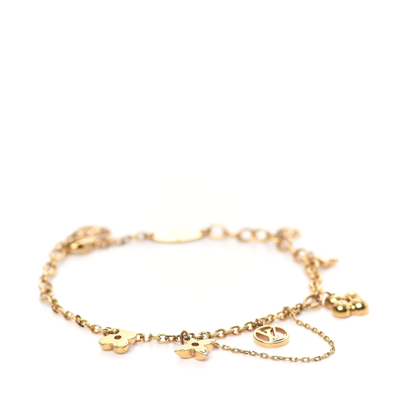 Louis Vuitton Metal Monogram Blooming Supple Bracelet 1 of 4