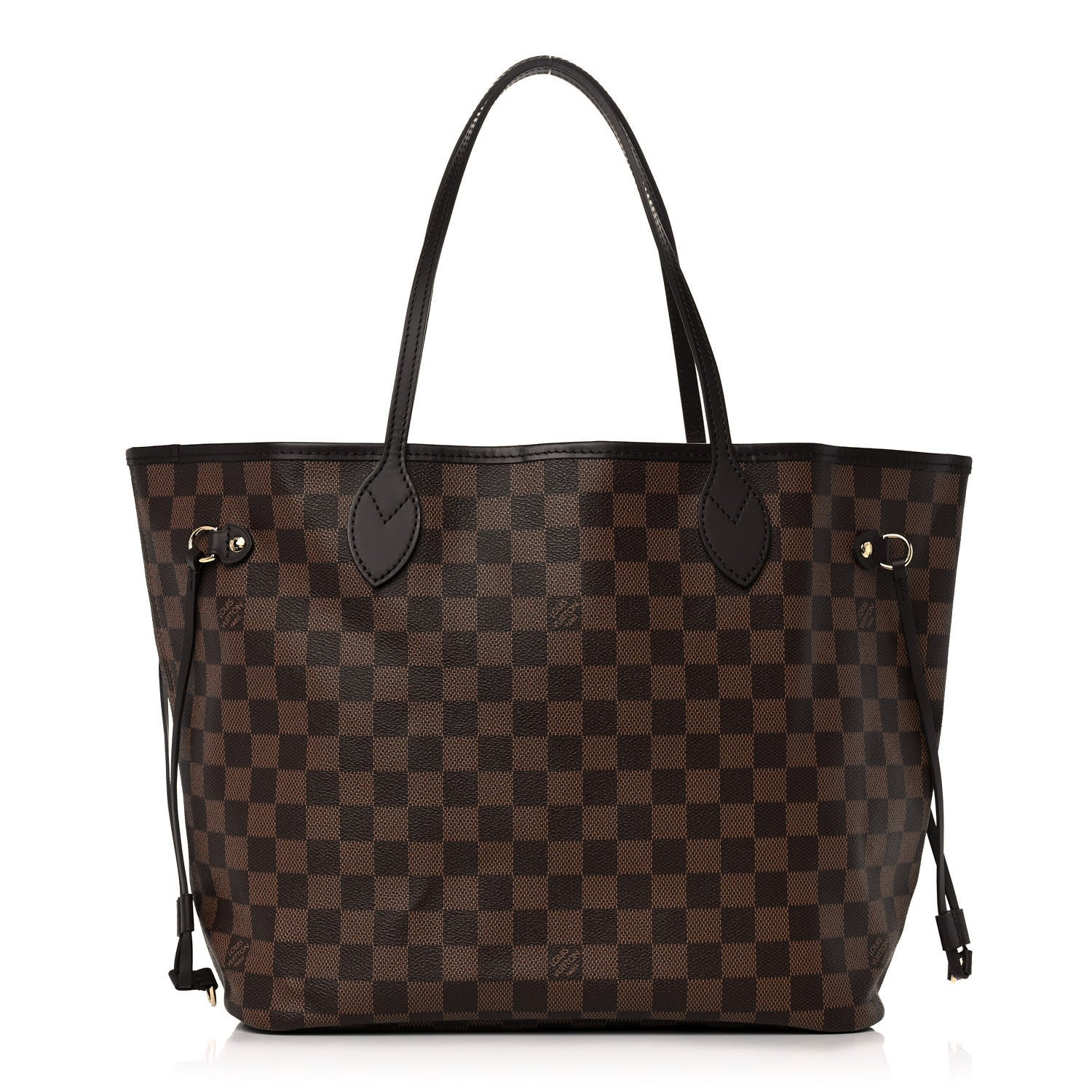 Louis Vuitton Damier Ebene Neo Neverfull MM Rose Ballerine 3 of 15