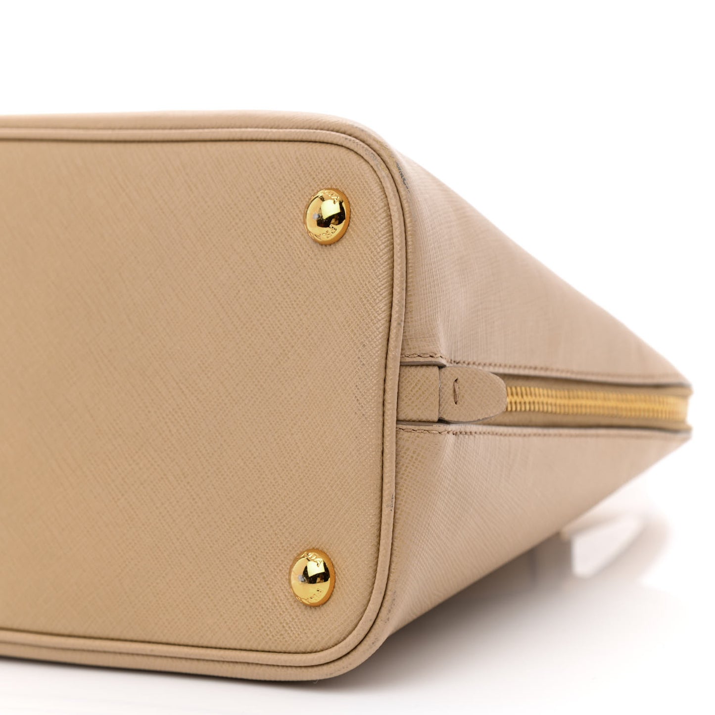 Saffiano Lux Medium Promenade Tote Sabbia