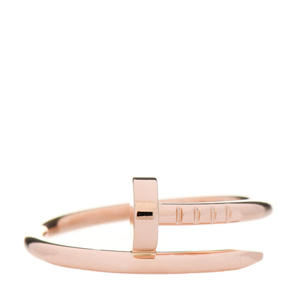 Cartier 18K Pink Gold Small Juste Un Clou Ring 51 5.75 1 of 5