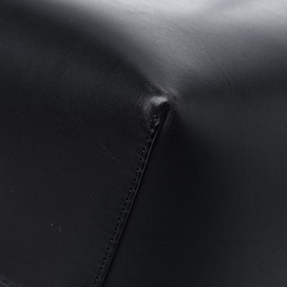 Mansur Gavriel Vegetable Tanned Calfskin Bucket Bag Black Flamma 22 of 35