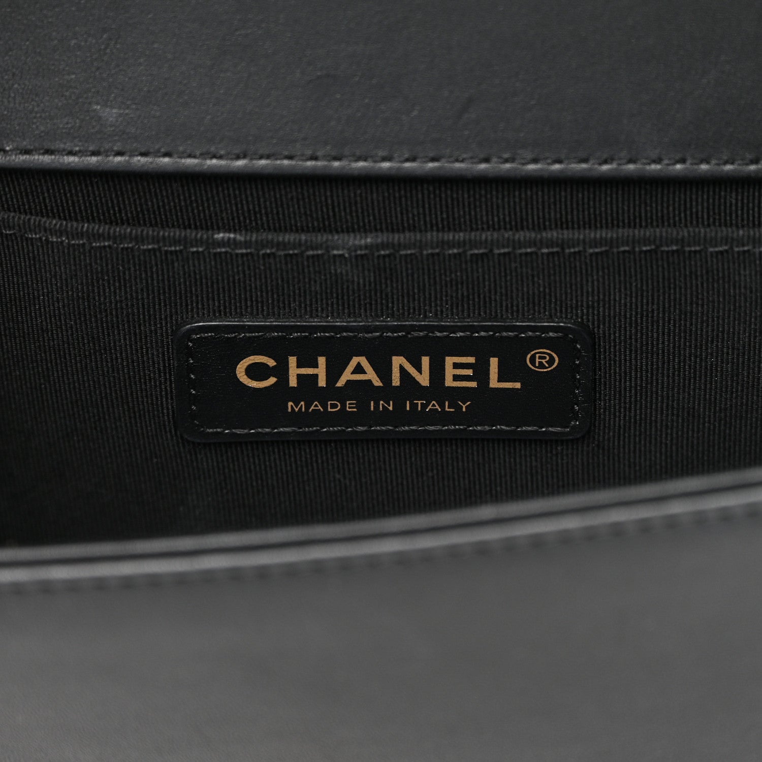 Chanel Metallic Calfskin Pleated Small Boy In Rome Flap Black Gold 6 of 16