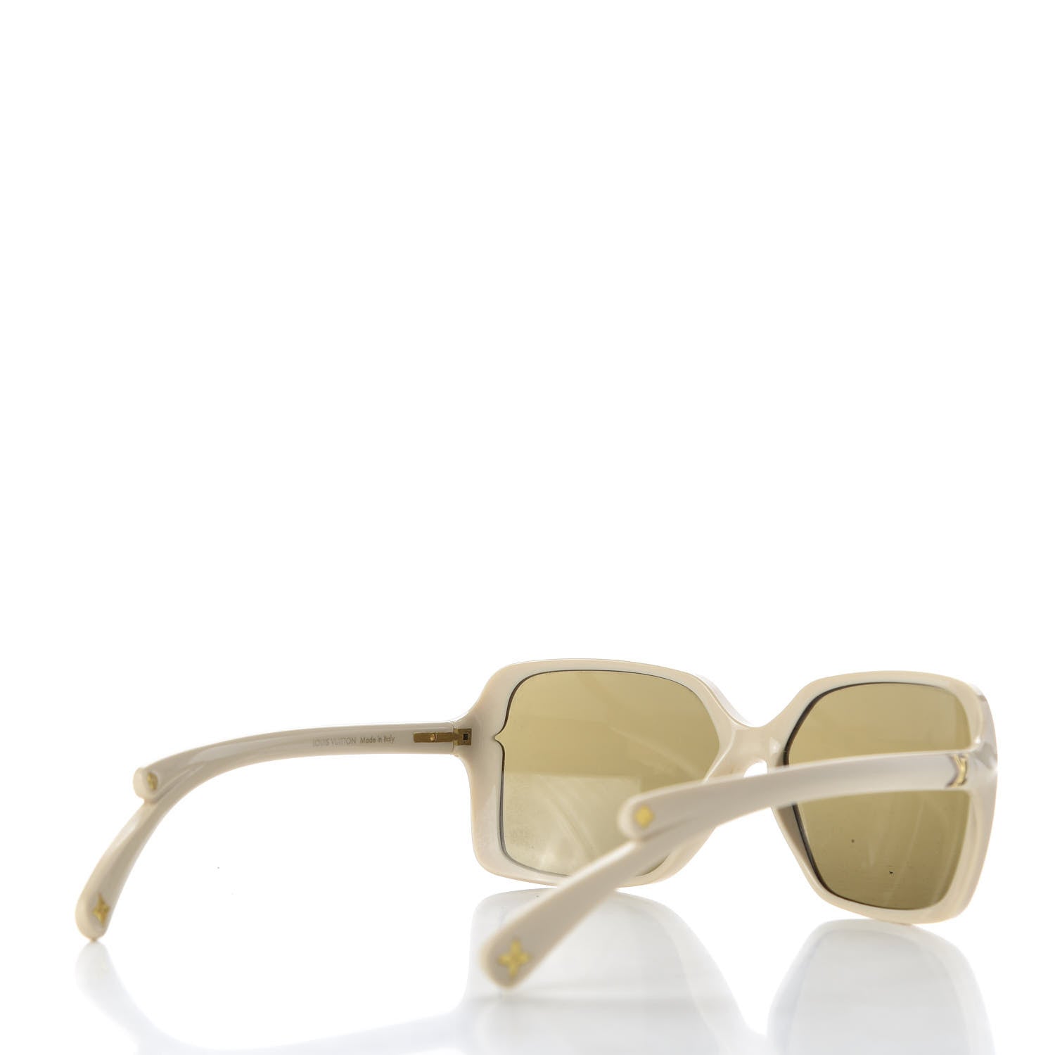 Louis Vuitton Flore Carre Sunglasses Z0291W White 4 of 8