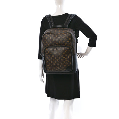Louis Vuitton Monogram Macassar Dean Backpack 2 of 9