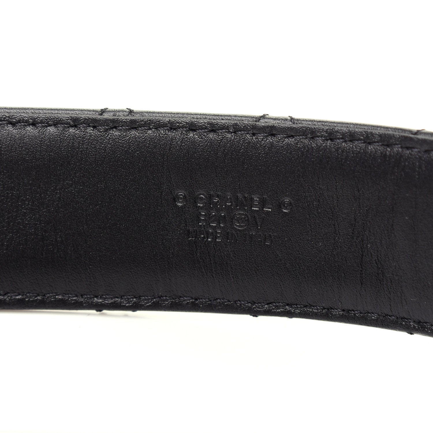 Chanel Lambskin Quilted CC Chain Belt 75 30 Black 3 of 6