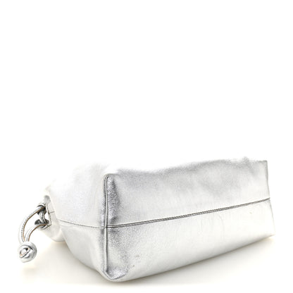 Loewe Metallic Nappa Donut Chain Flamenco Knot Silver 3 of 9