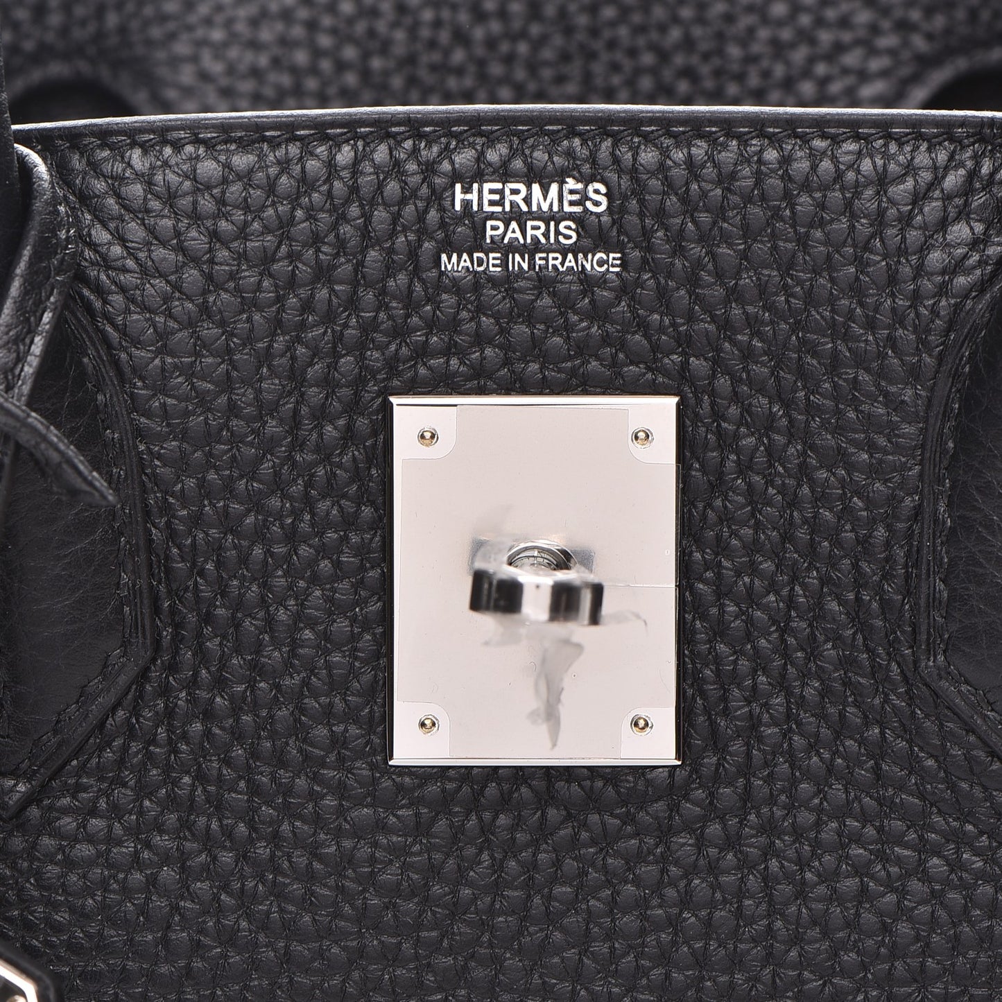 Taurillon Clemence Birkin 30 Black