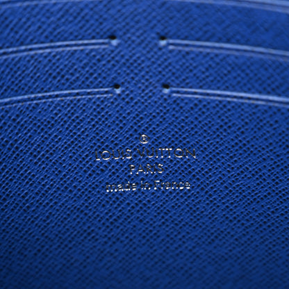 Louis Vuitton Monogram Eclipse Pochette Voyage MM  Pacific Blue 6 of 8
