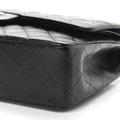 Chanel Caviar Quilted Medium Double Flap Black 9 of 10