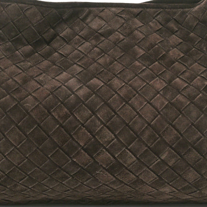 Bottega Veneta Suede Intrecciato Small Hop Fondant 9 of 11