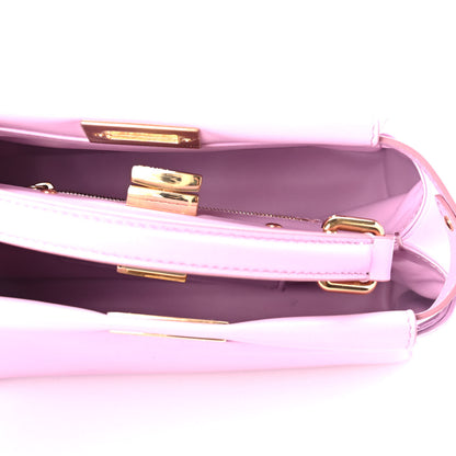 Fendi Nappa Stacked Bar Mini Peekaboo Iconic Satchel Lavanda 4 of 4