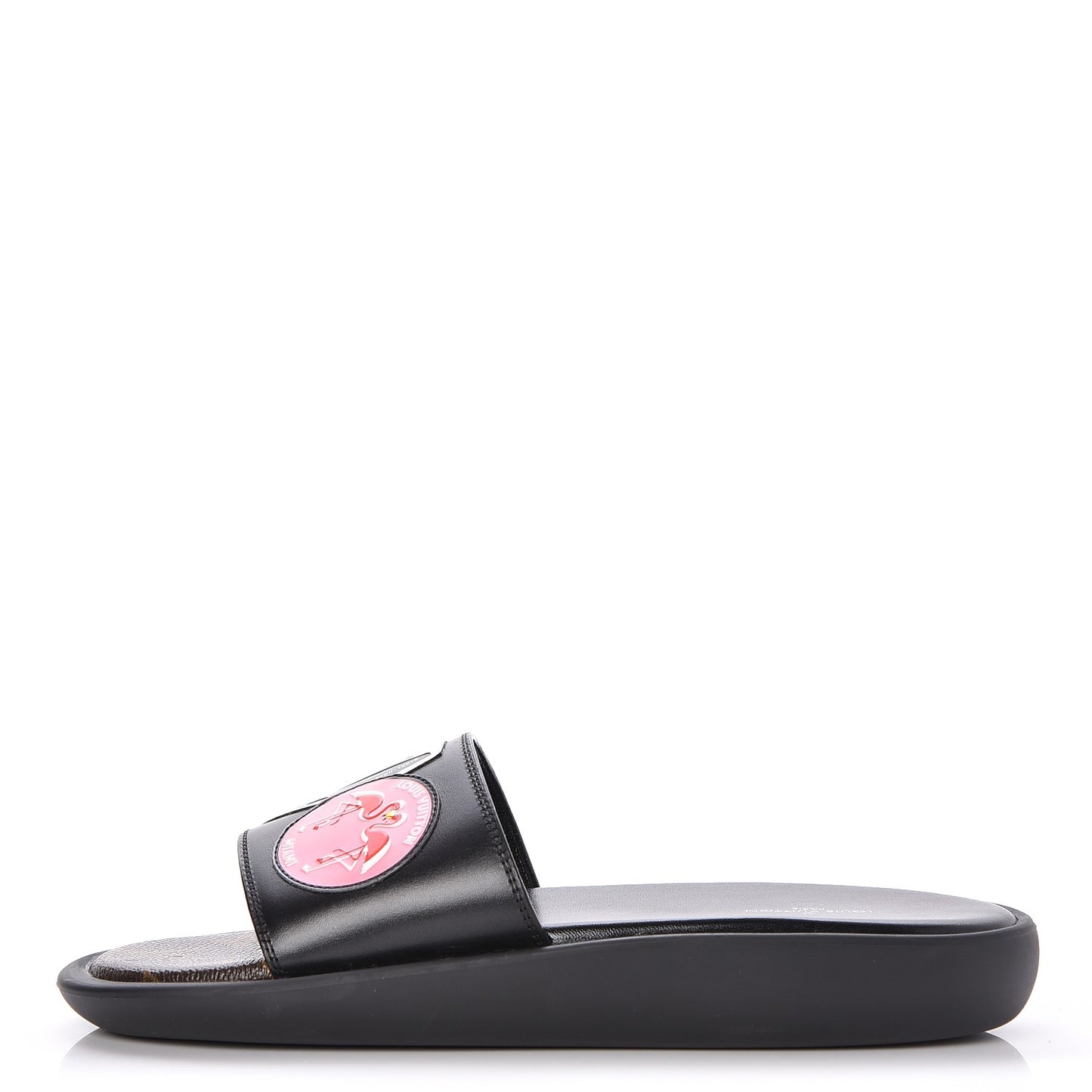 Calfskin Checkpoint World Tour Flat Mules 37