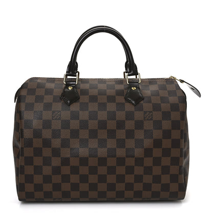 Louis Vuitton Damier Ebene Speedy 30 1 of 11