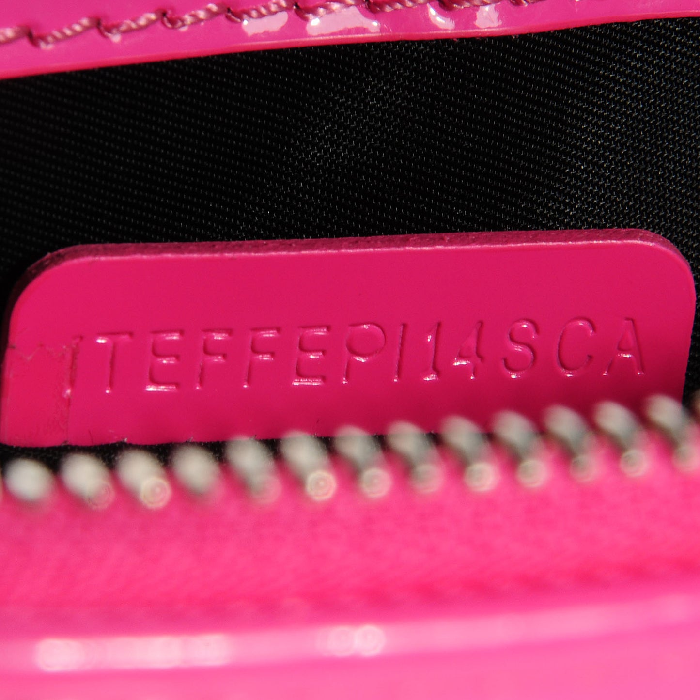 Patent Bridle Calfskin Parmoor Clutch Bag Pink