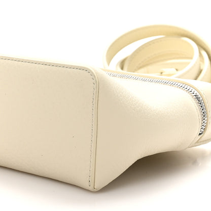 Loro Piana Grained Calfskin L19 Extra Pocket Pouch Whisper White 9 of 9