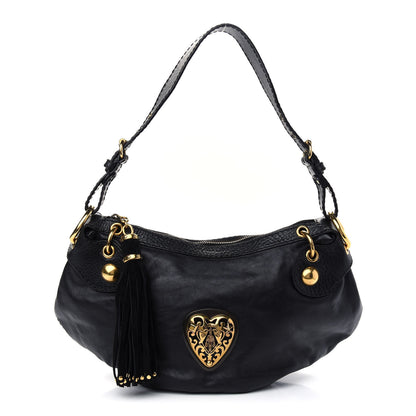 Gucci Calfskin Babouska Hobo Black 1 of 9