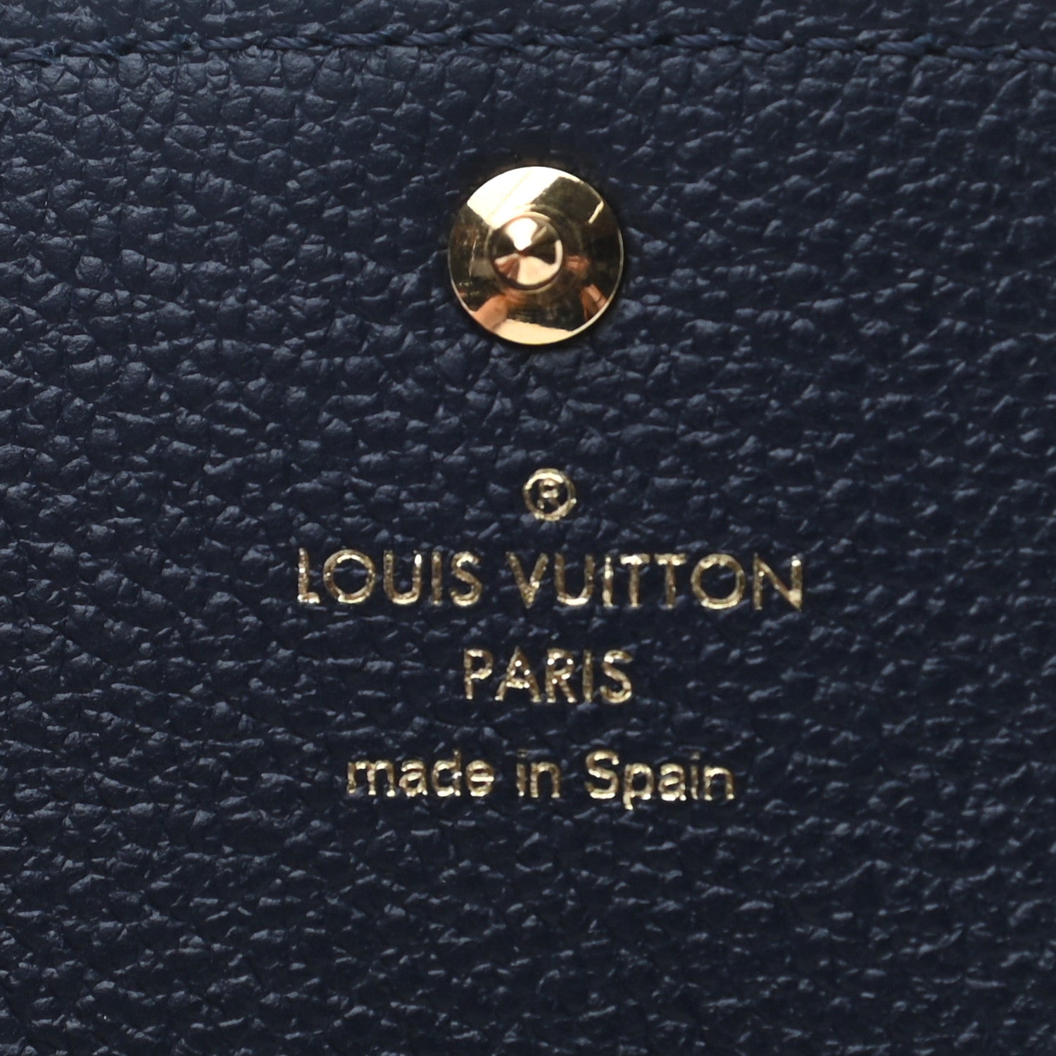 Louis Vuitton Empreinte Emilie Wallet Marine Rouge 6 of 7