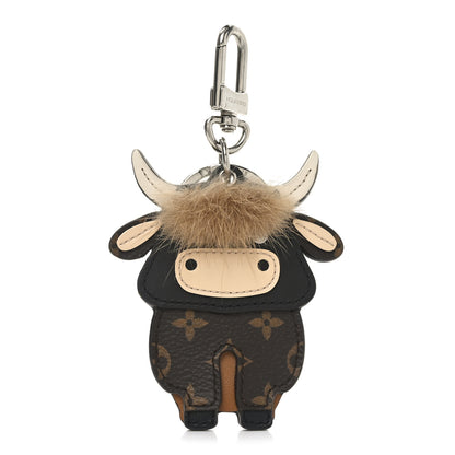 Louis Vuitton Monogram Chinese New Year LV Ox Bag Charm Key Holder 1 of 4