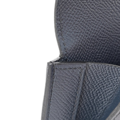 Hermes Epsom Kelly Pocket Compact Wallet Bleu Indigo 9 of 10
