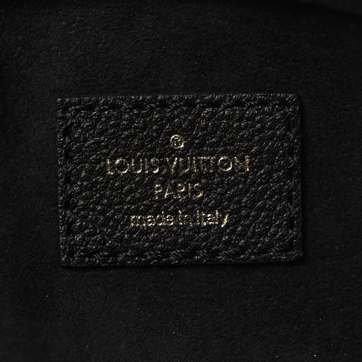 Louis Vuitton Empreinte Mini Bumbag Black 6 of 10