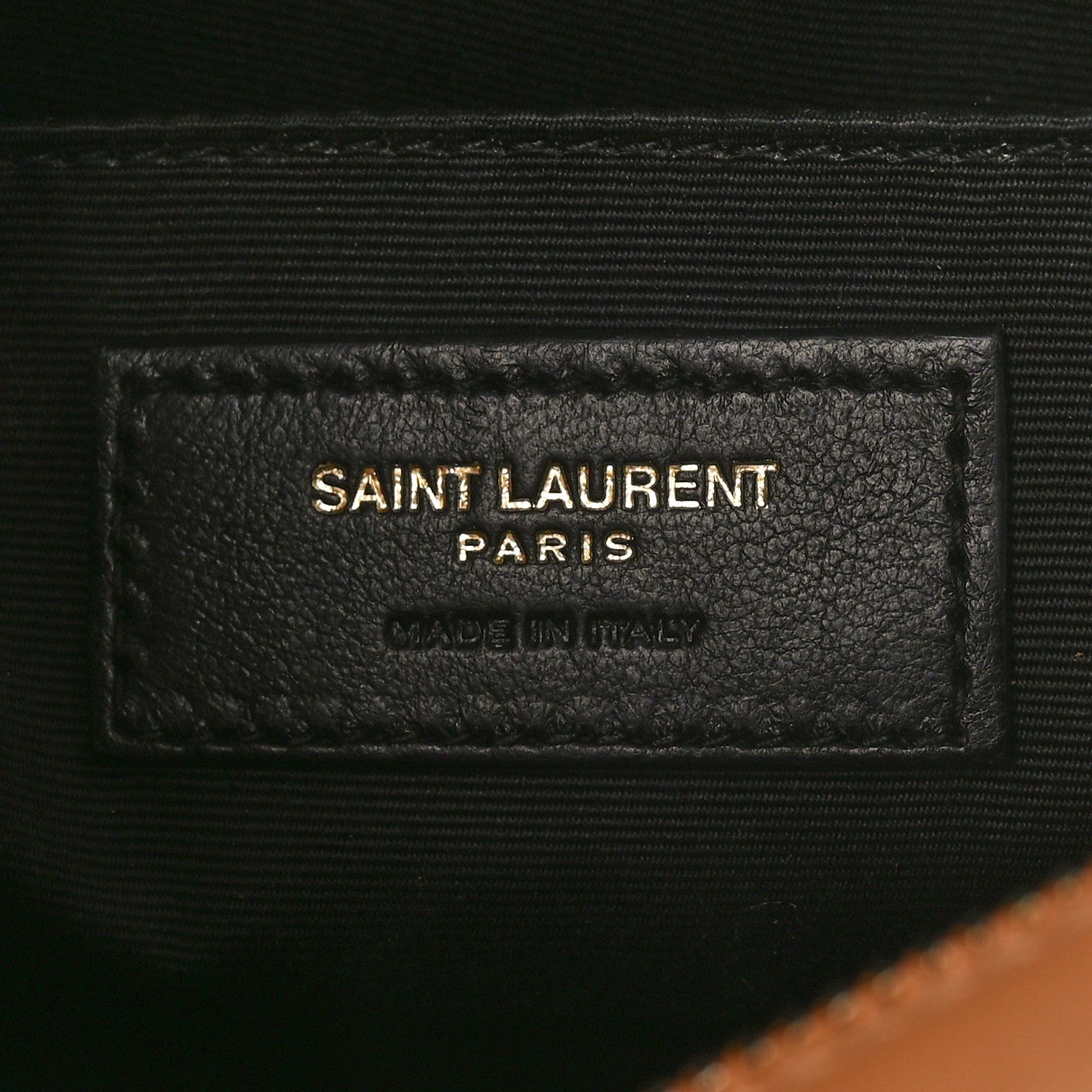 Saint Laurent Calfskin Matelasse Monogram Lou Camera Bag Cinnamon 6 of 8