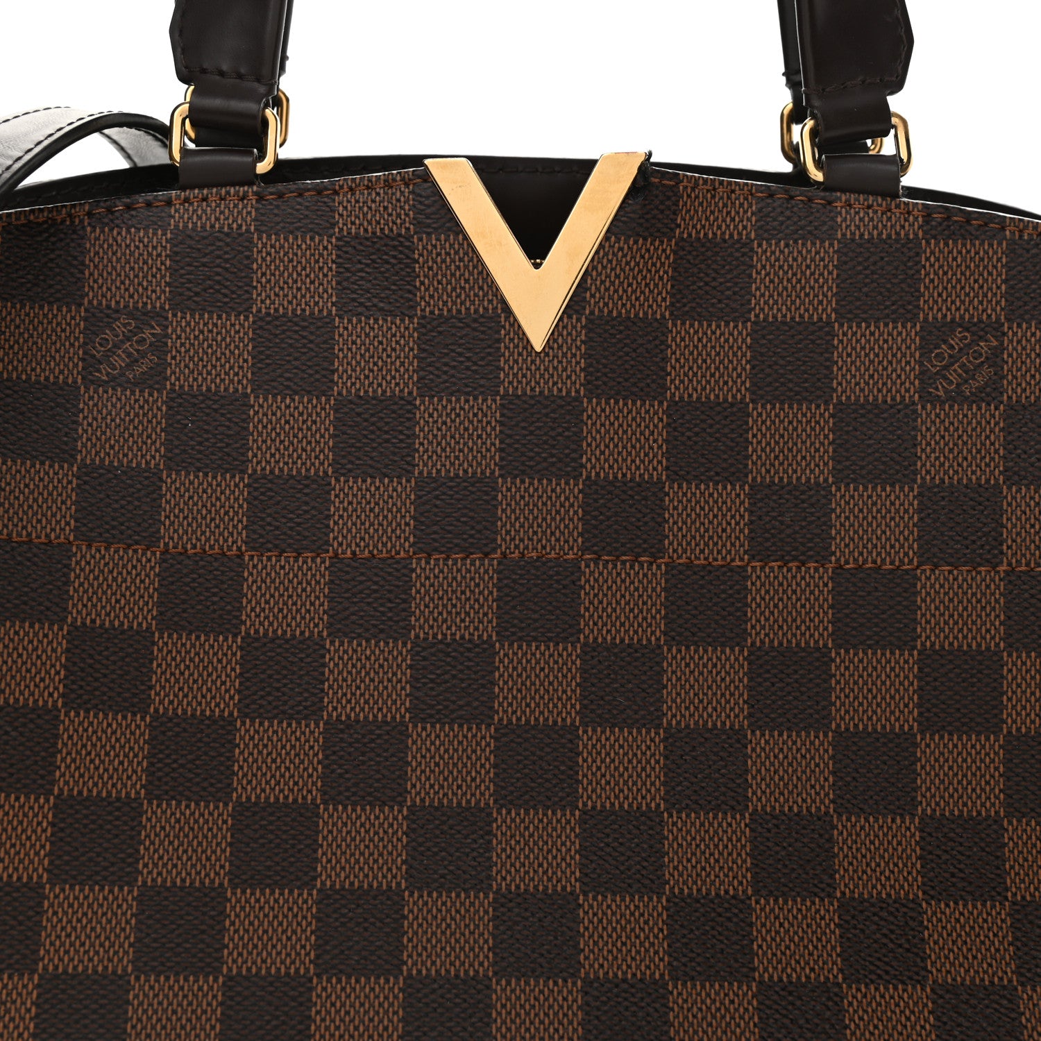Louis Vuitton Damier Ebene Kensington Bowling Bag 8 of 10