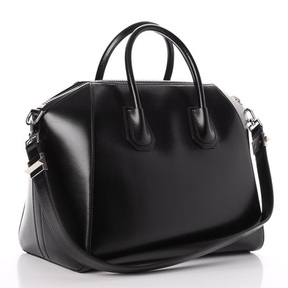 Givenchy Shiny Lord Calfskin Medium Antigona Black 3 of 7