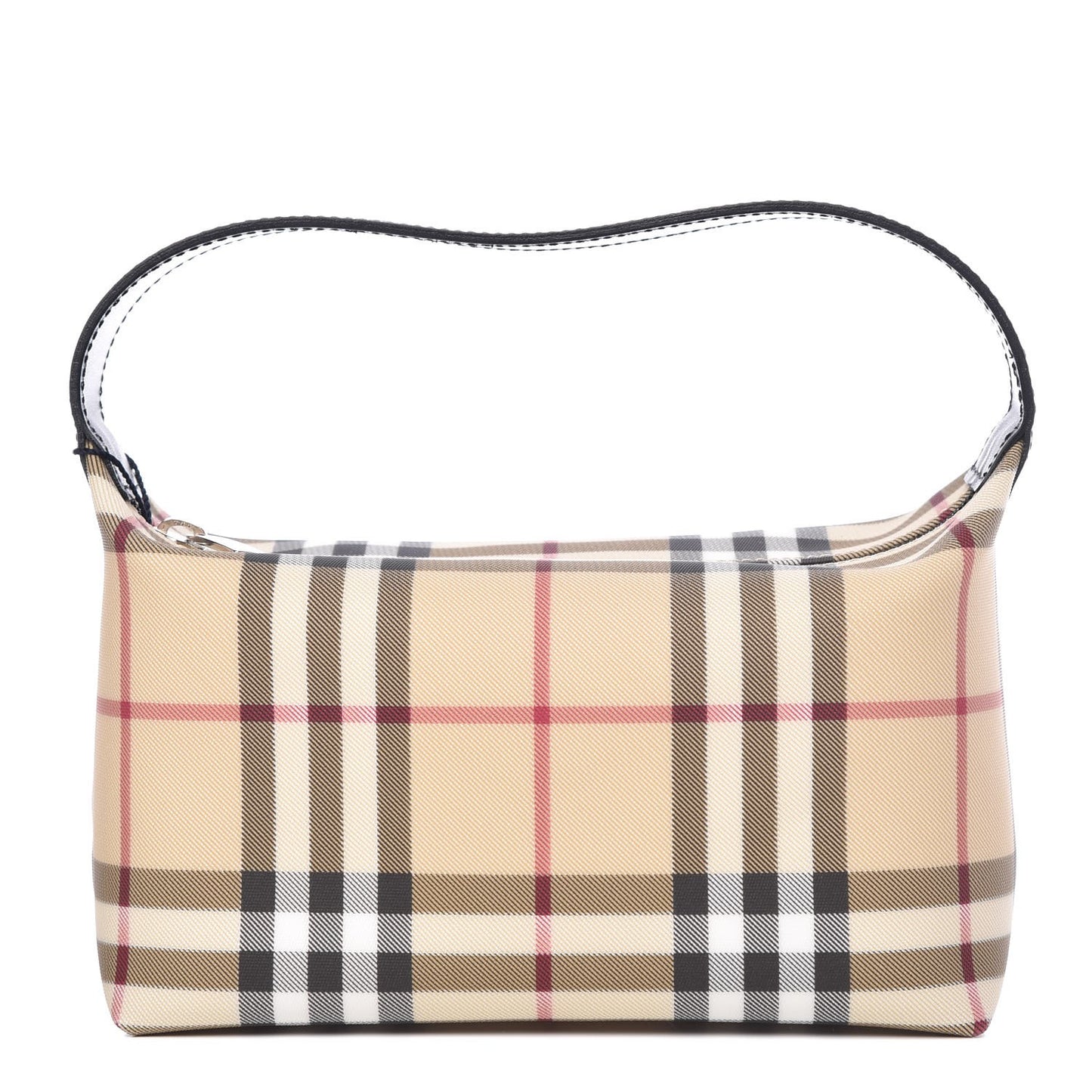 House Check Small Shoulder Bag Black