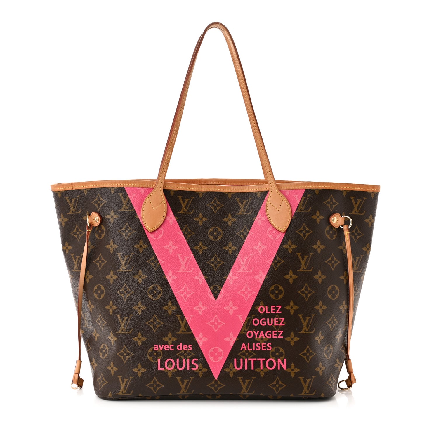 Monogram V Neverfull MM Grenade