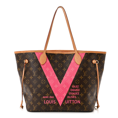 Louis Vuitton Monogram V Neverfull MM Grenade 1 of 12