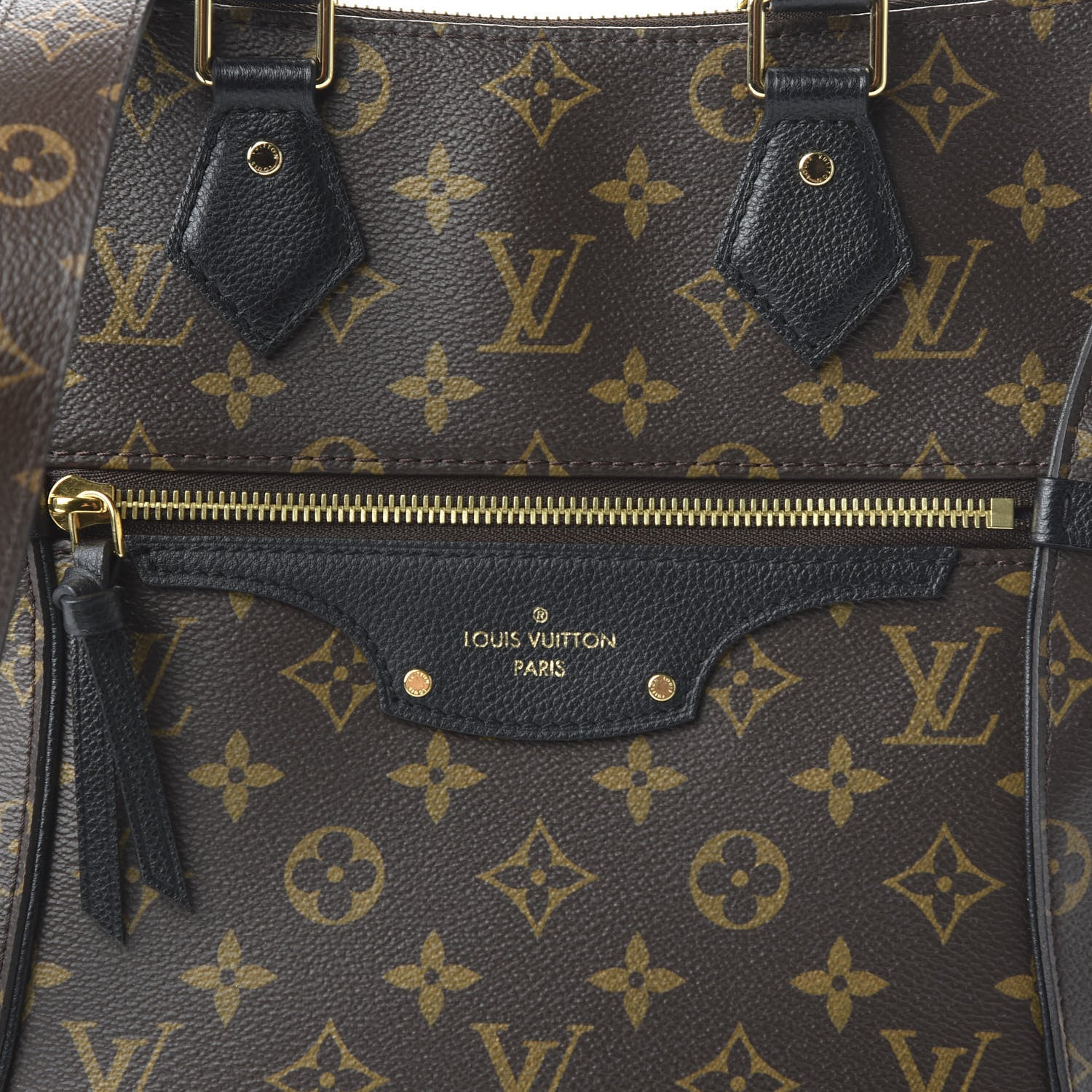 Louis Vuitton Monogram Tournelle PM Black 9 of 9