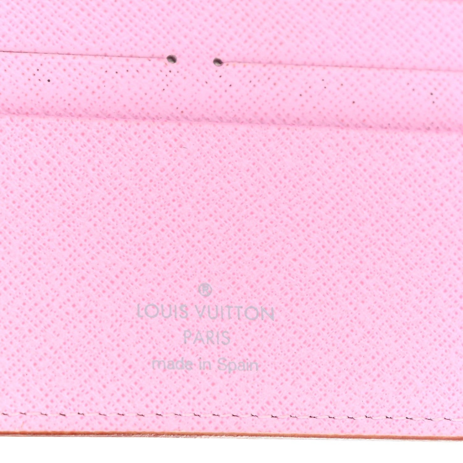 Louis Vuitton Monogram Multicolor Insolite Wallet White Litchi 6 of 9