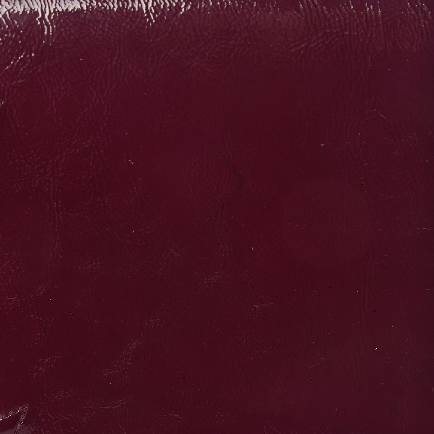 Textured Patent Monogram Large Belle De Jour Clutch Burgundy